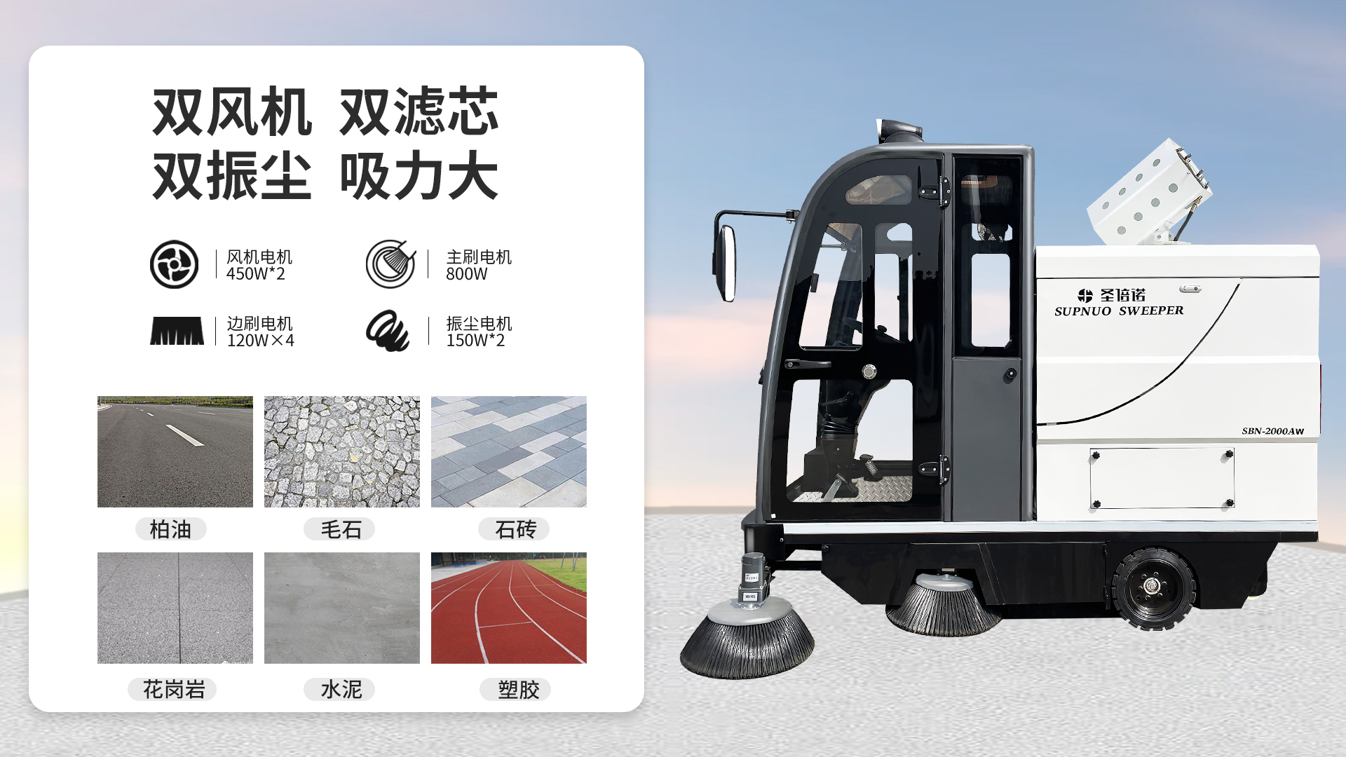 改则电动扫地车的优势与应用场景